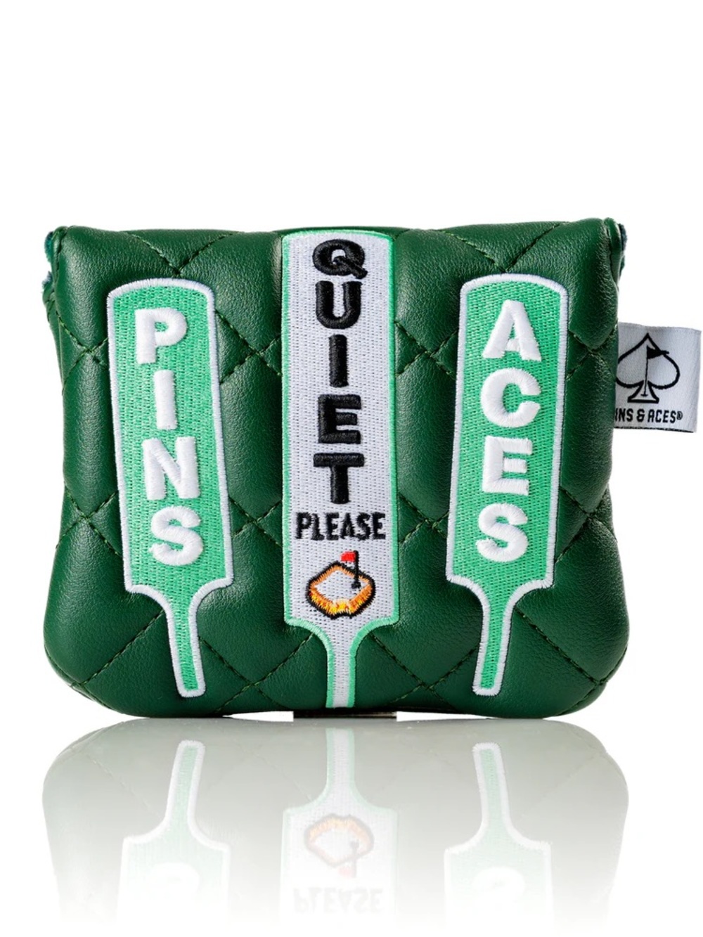 QUIET PLEASE - CENTER SHAFT MALLET PUTTER COVER